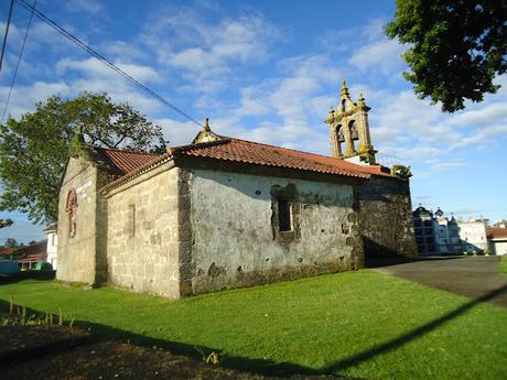 IGLESIA DE SAN PAIO DE BUSCÁS Fachada Norte ROMÁNICO EN EL CAMINO INGLÉS IGLESIA DE SAN PAIO DE BUSCÁS Fachada Norte