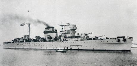 EL DESTRUCTOR “SÁNCHEZ BARCAÍZTEGUI” EL 25 DE ABRIL DE 1937.