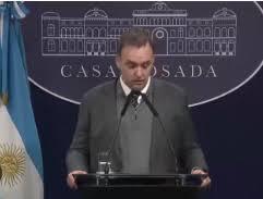 Adorni Anunció Disolución de Vialidad Nacional y Reestructuración de Organismos Estatales