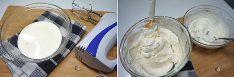 Copas de mascarpone y Nutella