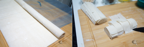 Rollitos de masa filo Rollitos de masa filo