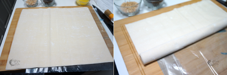 Rollitos de masa filo Rollitos de masa filo