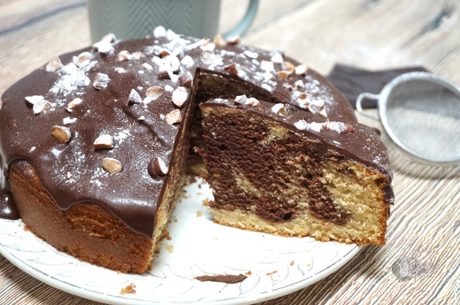 Bizcocho marmolado Bizcocho marmolado