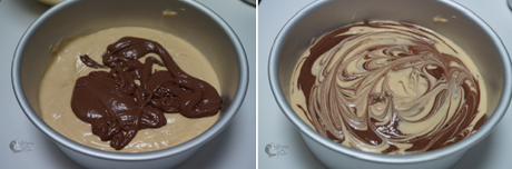 Bizcocho marmolado Bizcocho marmolado