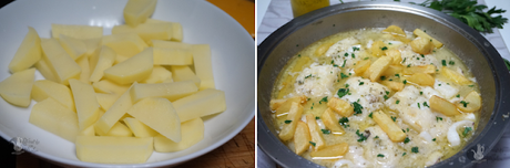 Bacalao en salsa con sepia Bacalao en salsa con sepia