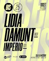 Concierto de Lidia Damunt e Imperio en Almo2bar dentro del BIS Festival Concert Series