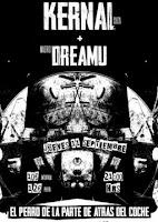 Concierto de Kernal y Dreamu en El perro de la parte de atrás del coche