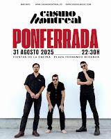 Concierto de Casino Montreal en las fiestas de Ponferrada 2025