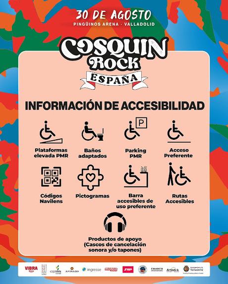 Accesibilidad Cosquín rock 2025