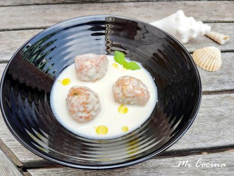 BRANDADA DE BOQUERONES CON SUS ALBONDIGUILLAS AL ESTILO DEL CHEF JUAN JOSÉ CARMONA