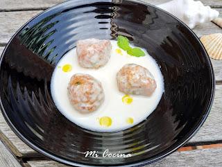 BRANDADA DE BOQUERONES CON SUS ALBONDIGUILLAS AL ESTILO DEL CHEF JUAN JOSÉ CARMONA