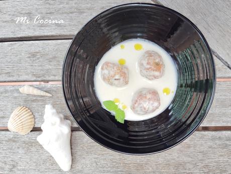 BRANDADA DE BOQUERONES CON SUS ALBONDIGUILLAS AL ESTILO DEL CHEF JUAN JOSÉ CARMONA