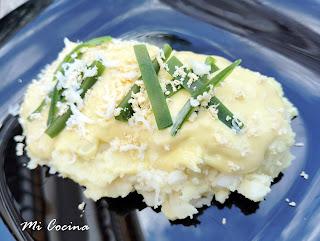 ENSALADILLA MALAGUEÑA DE MERLUZA Y PATATAS CON HABICHUELAS VERDES.