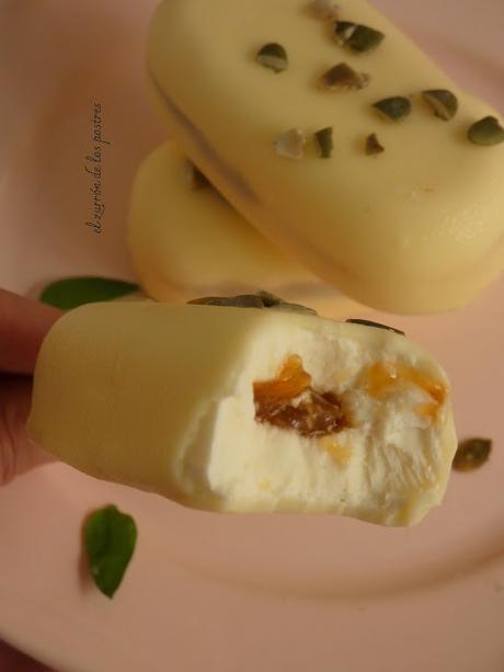 Polo Helado de Paraguayo y Queso