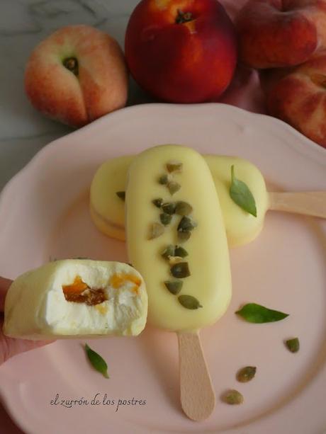 Polo Helado de Paraguayo y Queso