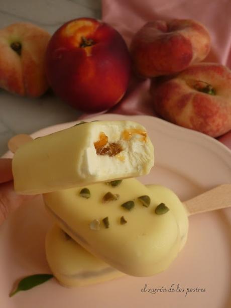 Polo Helado de Paraguayo y Queso