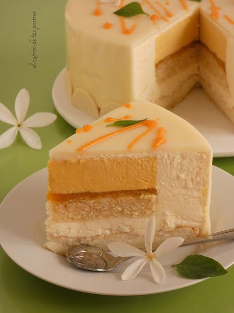 Entremet Semifrío de Mango