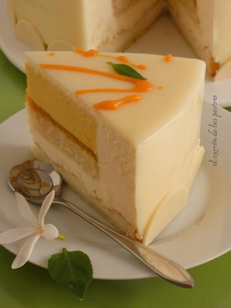 Entremet Semifrío de Mango