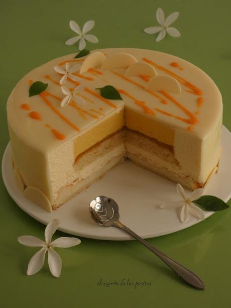 Entremet Semifrío de Mango