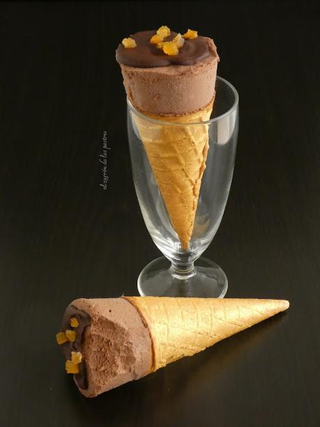 Cornetos de Chocolate y Naranja