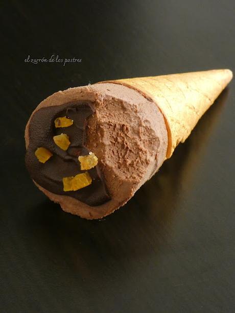 Cornetos de Chocolate y Naranja