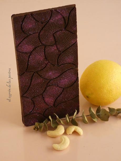 Tableta de Chocolate Anacardos y Limón Tableta de Chocolate Anacardos y Limón