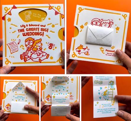 Invitaciones de boda V