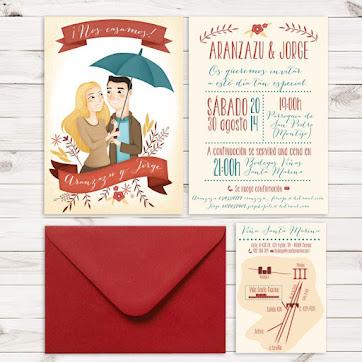 Invitaciones de boda V