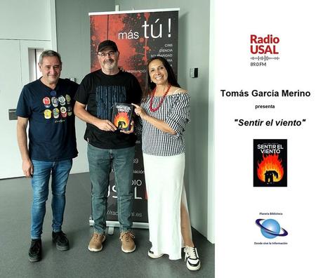 Tomás García Merino presenta «Sentir el viento». Planeta Biblioteca 2025/06/09