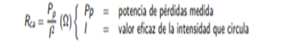 Parámetros eléctricos en las líneas de transmisión. (Resistividad)