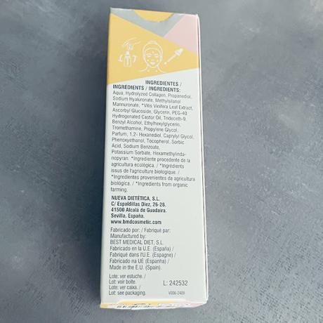 BMD COSMETIC: SÉRUM FACIAL VIT. C, COLÁGENO MARINO Y ÁCIDO HIALURÓNICO BMD COSMETIC: SÉRUM FACIAL VIT. C, COLÁGENO MARINO Y ÁCIDO HIALURÓNICO