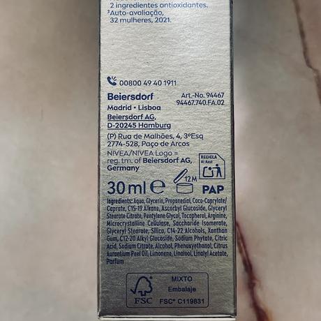 NIVEA VITAMINA C SÉRUM ILUMINADOR NIVEA VITAMINA C SÉRUM ILUMINADOR