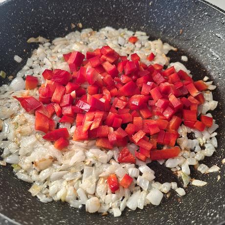 Empanadillas de pollo y verduras en airfryer