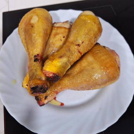 Jamoncitos de pollo guisado a la cerveza