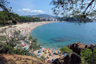 Espectaculares playas en Lloret de Mar Sur
