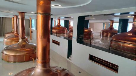 Salas de cocción de fábrica Pilsner Urquell