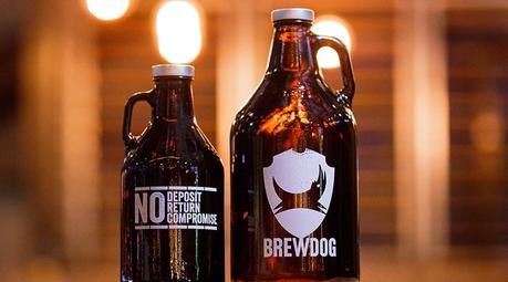 Growlers de Brewdog