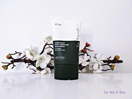 Cosmética Asiática: Anua - Heartleaf Silky Moisture Sun Cream Cosmética Asiática Anua Heartleaf Silky Moisture Sun Cream sunprotect yesstyle kbeauty beauty belleza solar proteccion coreana
