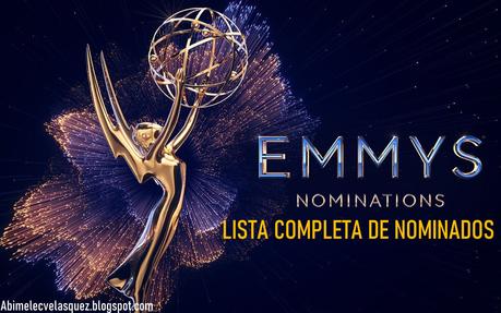 LISTA COMPLETA DE NOMINADOS A LOS EMMY 2025