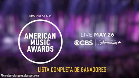 LISTA COMPLETA DE GANADORES DE LOS AMERICAN MUSIC AWARDS 2025