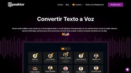 Speaktor texto a voz Speaktor texto a voz