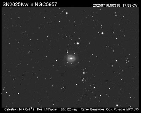 SN2025fvw en NGC 5957 SN2025fvw en NGC 5957