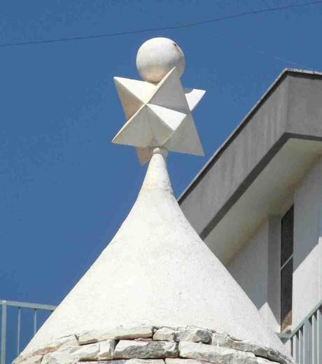 Los “trulli” poliédricos de Alberobello