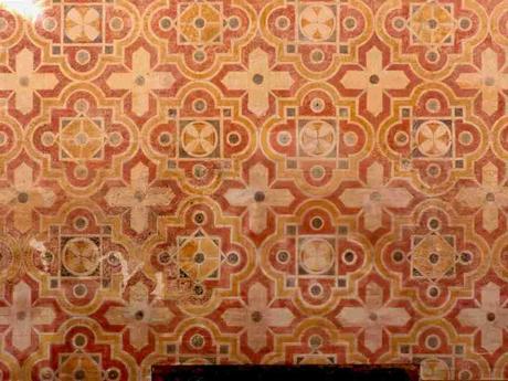 Murales geométricos dieciochescos en Málaga