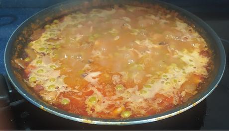 SEPIA CON GUISANTES SEPIA CON GUISANTES