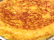 Tortilla española ajetes queso parmesano