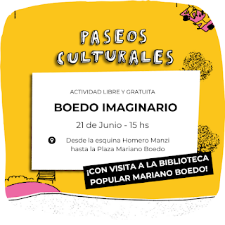 Paseo Cultural (gratis por Boedo) Paseo Cultural (gratis por Boedo)