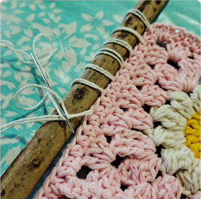 Tapiz con Margaritas Tapiz con Margaritas