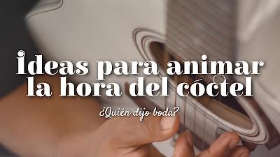 Ideas para animar la hora del cóctel