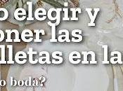 Cómo Elegir Disponer Servilletas Boda